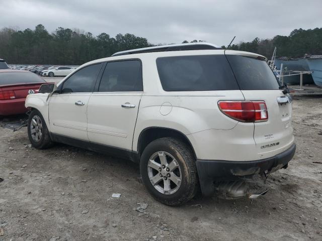 5GZEV23788J223659 - 2008 SATURN OUTLOOK XR თეთრი ფოტო 2