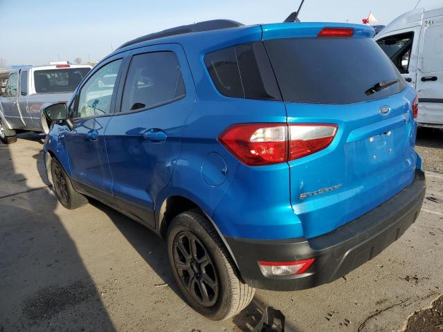 MAJ3S2GE2KC303731 - 2019 FORD ECOSPORT SE Azul foto 2