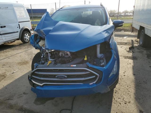 MAJ3S2GE2KC303731 - 2019 FORD ECOSPORT SE Azul foto 5
