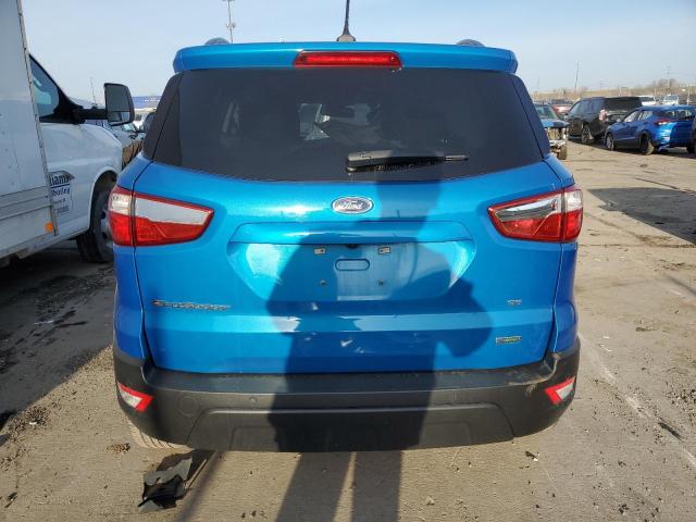 MAJ3S2GE2KC303731 - 2019 FORD ECOSPORT SE Azul foto 6