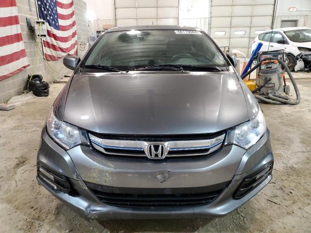 JHMZE2H58ES002660 - 2014 HONDA INSIGHT LX GRAY photo 5