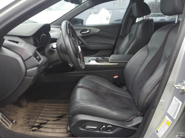 19UUB6F58MA001321 - 2021 ACURA TLX TECH A GRAY photo 7