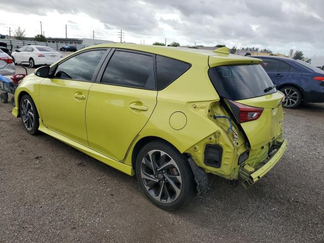 JTNKARJE8GJ501108 - 2016 TOYOTA SCION IM YELLOW photo 2