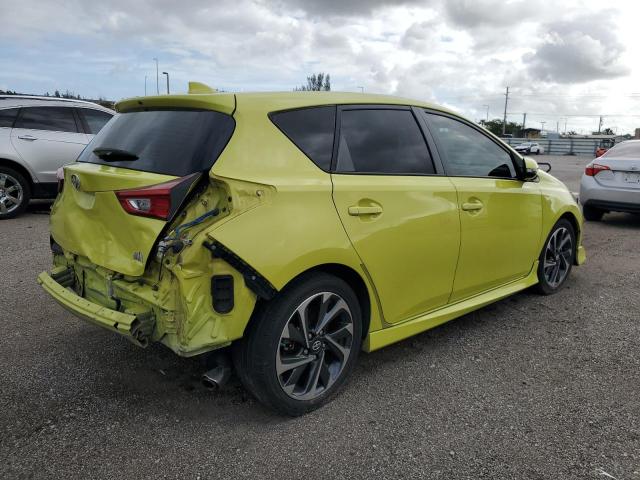 JTNKARJE8GJ501108 - 2016 TOYOTA SCION IM YELLOW photo 3