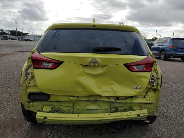 JTNKARJE8GJ501108 - 2016 TOYOTA SCION IM YELLOW photo 6