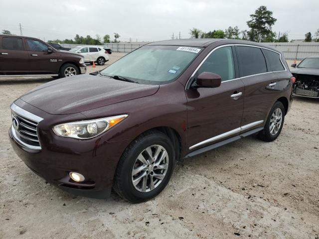 5N1AL0MM3DC320454 - 2013 INFINITI JX35 BROWN photo 1