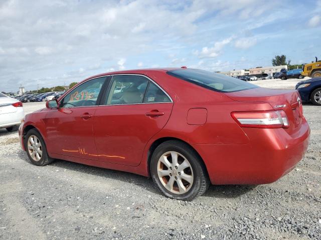 4T1BF3EK5AU094157 - 2010 TOYOTA CAMRY BASE RED photo 2