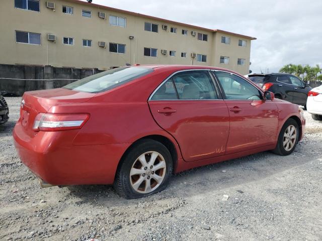 4T1BF3EK5AU094157 - 2010 TOYOTA CAMRY BASE RED photo 3