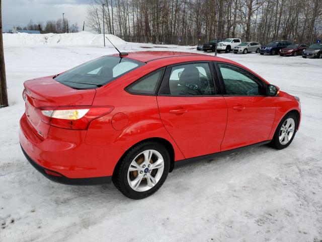 1FADP3F20EL390164 - 2014 FORD FOCUS SE RED photo 3