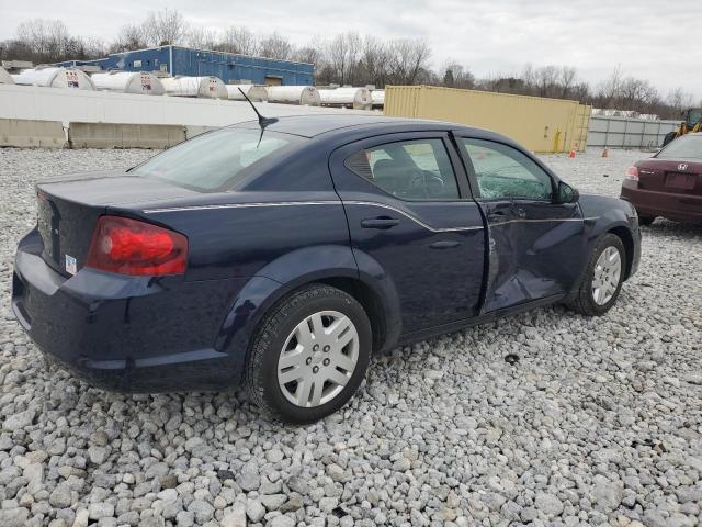 1C3CDZAB6DN580888 - 2013 DODGE AVENGER SE BLUE photo 3