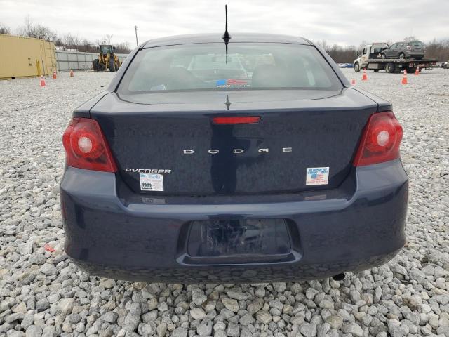 1C3CDZAB6DN580888 - 2013 DODGE AVENGER SE BLUE photo 6