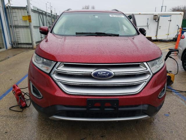 2FMTK4J80FBB39793 - 2015 FORD EDGE SEL BURGUNDY photo 5