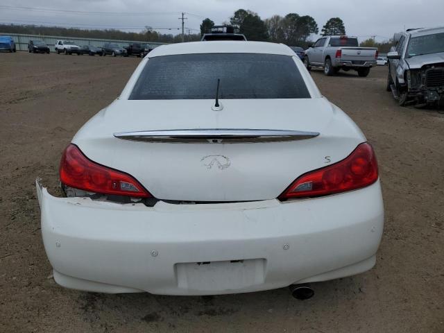 JN1CV6FE0BM952080 - 2011 INFINITI G37 BASE WHITE photo 6