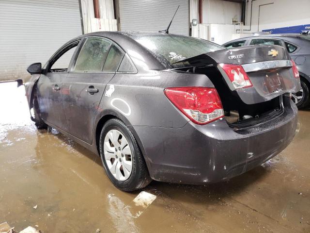 1G1PB5SH3E7319473 - 2014 CHEVROLET CRUZE LS GRAY photo 2