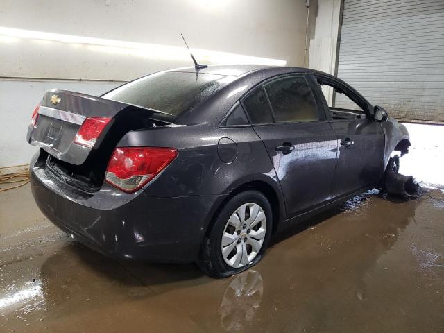 1G1PB5SH3E7319473 - 2014 CHEVROLET CRUZE LS GRAY photo 3