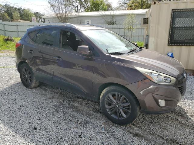 KM8JU3AG2EU892480 - 2014 HYUNDAI TUCSON GLS BROWN photo 4