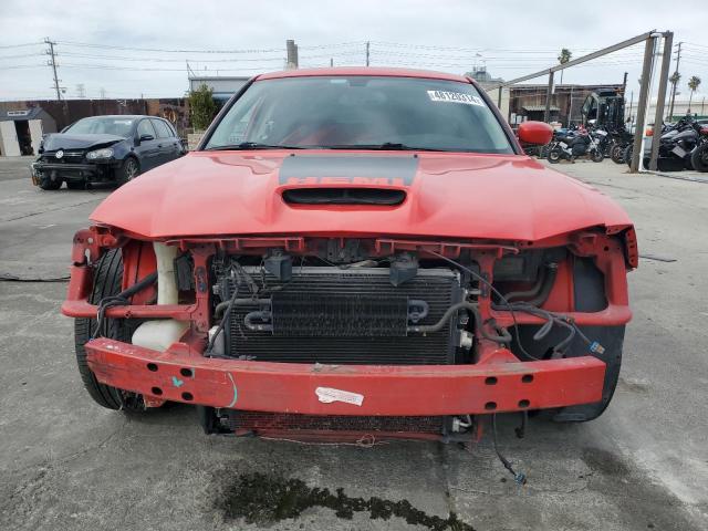 2B3KA73W77H723107 - 2007 DODGE CHARGER SRT-8 RED photo 5