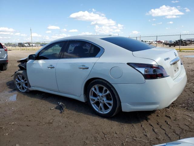 1N4AA5AP2EC483254 - 2014 NISSAN MAXIMA S WHITE photo 2