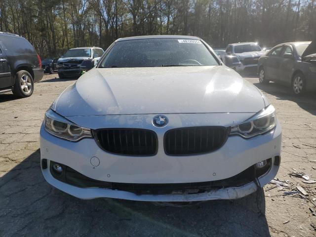 WBA3N3C51FK231975 - 2015 BMW 428 I WHITE photo 5