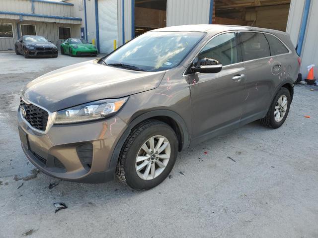 5XYPG4A36LG643736 - 2020 KIA SORENTO L BROWN photo 1