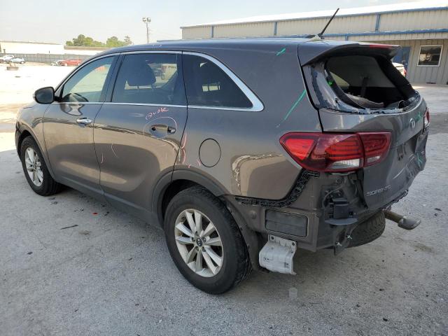 5XYPG4A36LG643736 - 2020 KIA SORENTO L BROWN photo 2