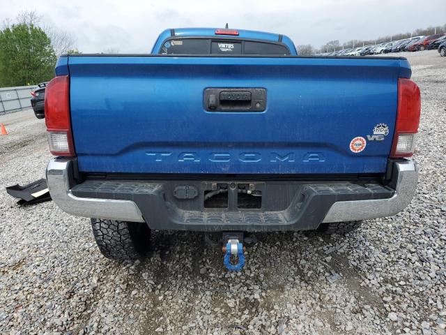 5TFSZ5AN6GX008658 - 2016 TOYOTA TACOMA ACCESS CAB BLUE photo 6