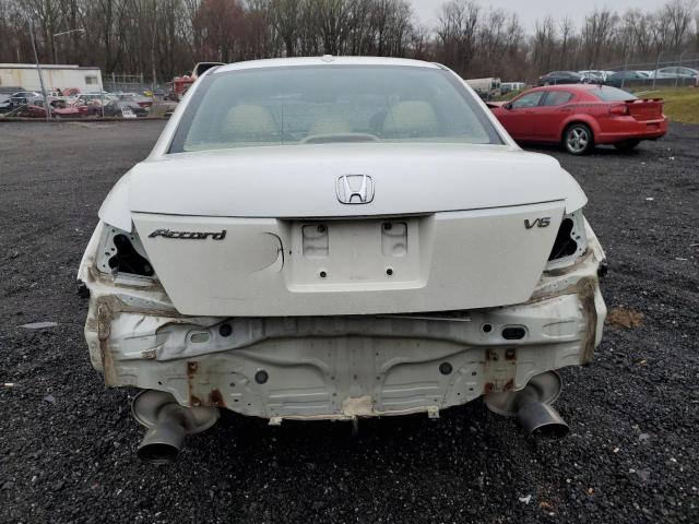 1HGCP3F89AA029887 - 2010 HONDA ACCORD EXL WHITE photo 6