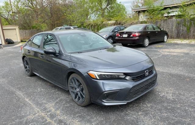 2HGFE2F57NH543182 - 2022 HONDA CIVIC SPORT 灰色 照片 1