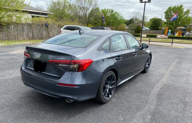 2HGFE2F57NH543182 - 2022 HONDA CIVIC SPORT 灰色 照片 4