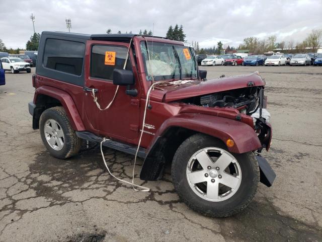 1J4AA5D1XAL117516 - 2010 JEEP WRANGLER SAHARA MAROON photo 4