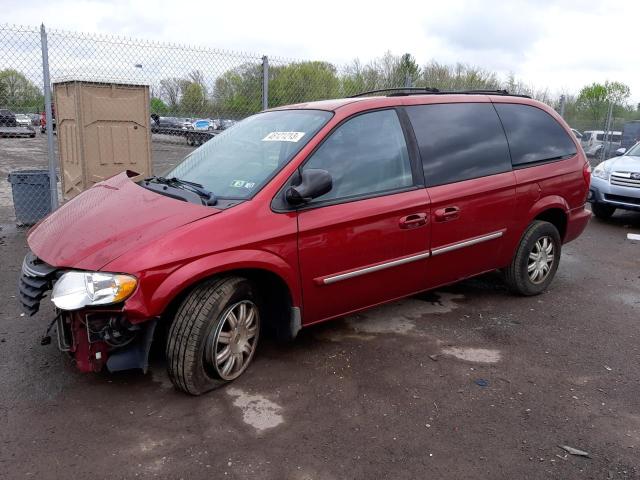 2A8GP54L96R884913 - 2006 CHRYSLER TOWN & COU TOURING Qırmızı foto 1