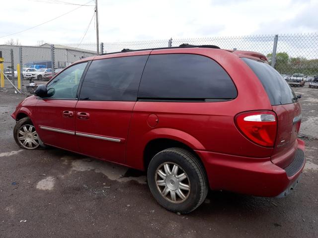 2A8GP54L96R884913 - 2006 CHRYSLER TOWN & COU TOURING Qırmızı foto 2