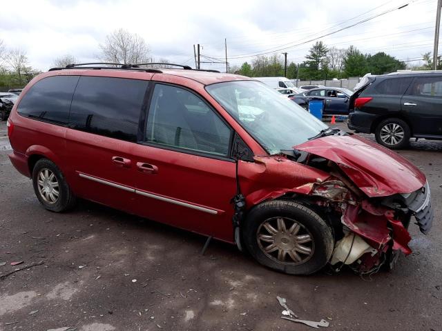 2A8GP54L96R884913 - 2006 CHRYSLER TOWN & COU TOURING Qırmızı foto 4