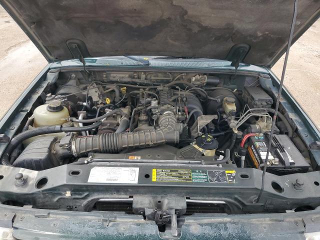 1FTYR10D73PA74738 - 2003 FORD RANGER GREEN photo 11