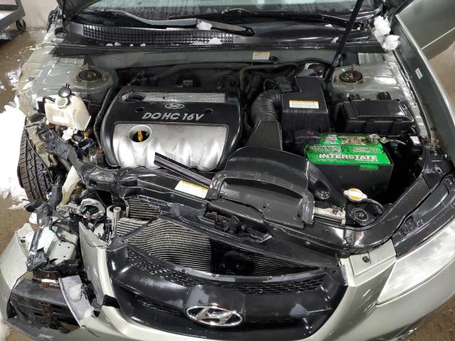 5NPET46C37H287594 - 2007 HYUNDAI SONATA GLS GREEN photo 11