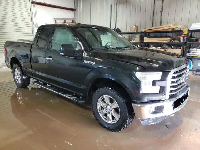 1FTFX1EF2FKE78281 - 2015 FORD F150 SUPER CAB BLACK photo 4