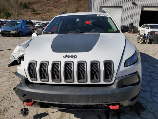 1C4PJMBB2GW176413 - 2016 JEEP CHEROKEE TRAILHAWK WHITE photo 5