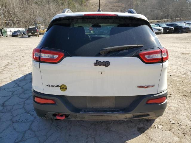1C4PJMBB2GW176413 - 2016 JEEP CHEROKEE TRAILHAWK WHITE photo 6