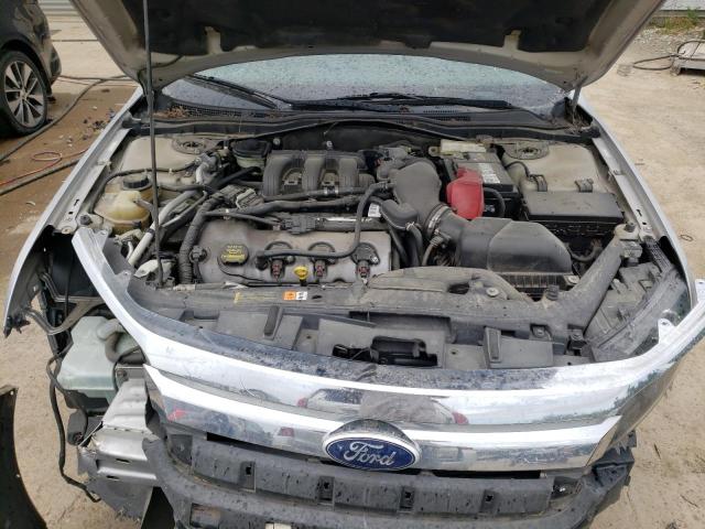 3FAHP0DC5AR408617 - 2010 FORD FUSION SPORT SILVER photo 11