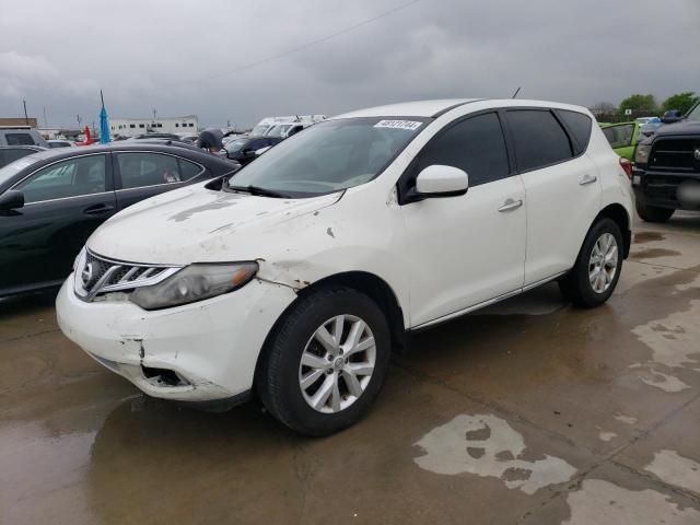 JN8AZ1MU6EW411330 - 2014 NISSAN MURANO S WHITE photo 1