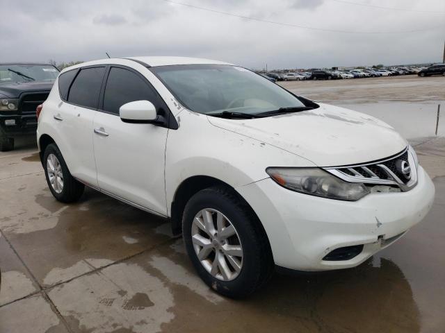 JN8AZ1MU6EW411330 - 2014 NISSAN MURANO S WHITE photo 4