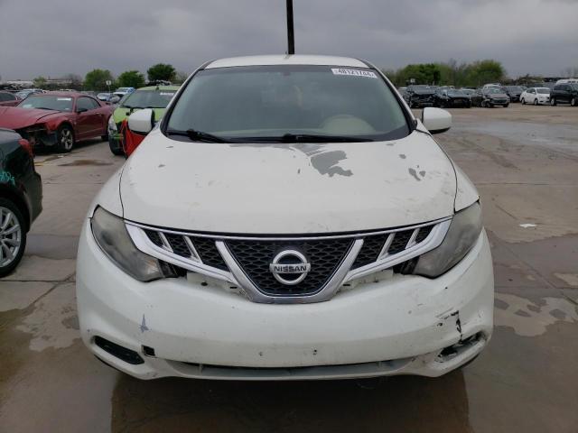 JN8AZ1MU6EW411330 - 2014 NISSAN MURANO S WHITE photo 5