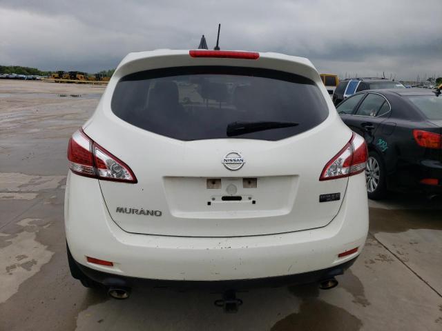 JN8AZ1MU6EW411330 - 2014 NISSAN MURANO S WHITE photo 6