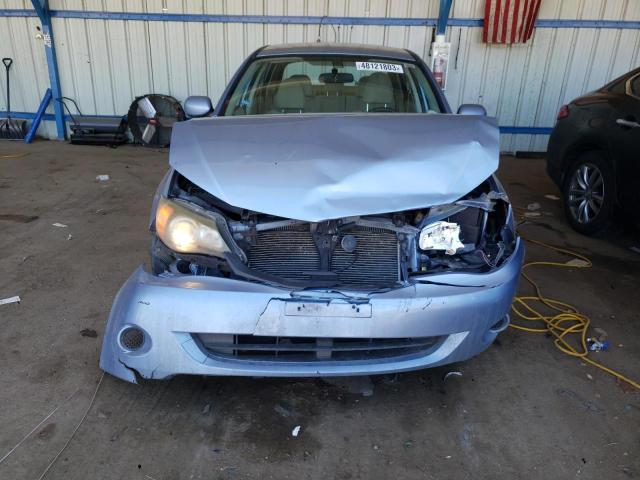 JF1GE6A61BH509529 - 2011 SUBARU IMPREZA 2.5I BLUE photo 5