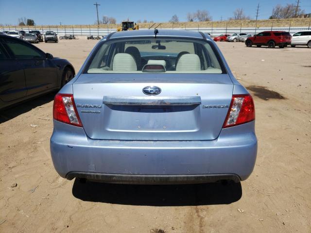 JF1GE6A61BH509529 - 2011 SUBARU IMPREZA 2.5I BLUE photo 6