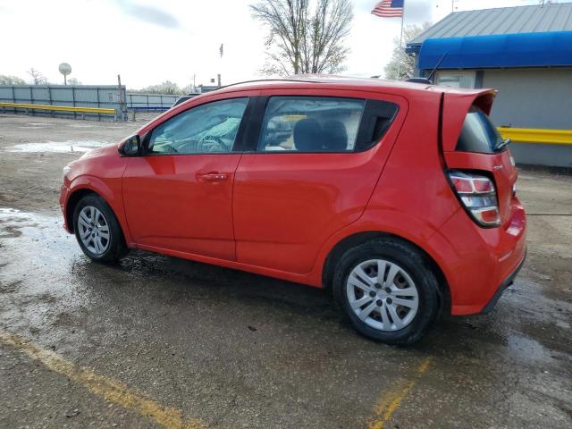 1G1JG6SB9L4123822 - 2020 CHEVROLET SONIC RED photo 2