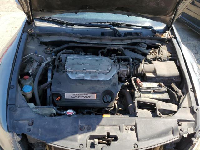 1HGCP368X8A027138 - 2008 HONDA ACCORD EXL GRAY photo 11