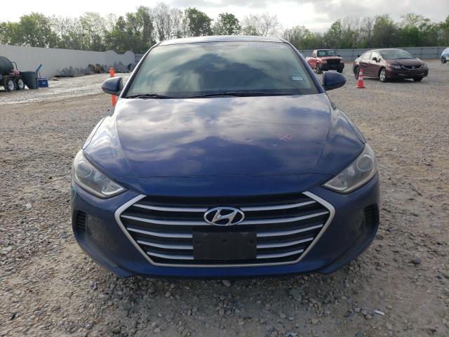 5NPD84LF0HH200358 - 2017 HYUNDAI ELANTRA SE BLUE photo 5