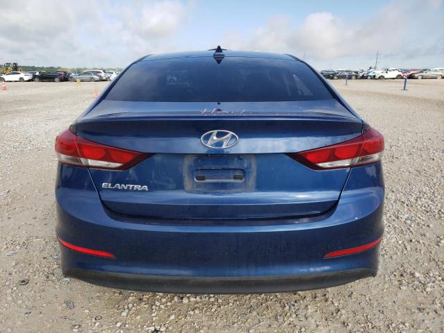 5NPD84LF0HH200358 - 2017 HYUNDAI ELANTRA SE BLUE photo 6