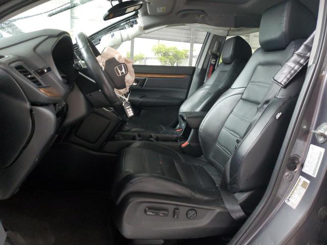 5J6RW2H87KA003593 - 2019 HONDA CR-V EXL GRAY photo 7